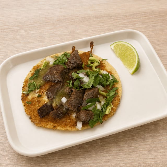 Steak Taco.